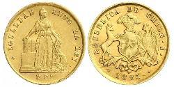 2 Peso Cile Oro 