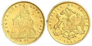 2 Peso Cile Oro 