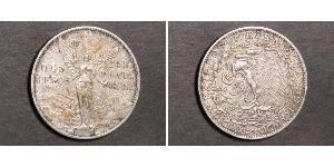 2 Peso México (1867 - ) Plata 