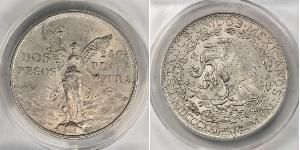 2 Peso México (1867 - ) Plata 