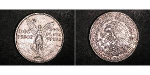 2 Peso México (1867 - ) Plata 