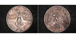 2 Peso México (1867 - ) Plata 