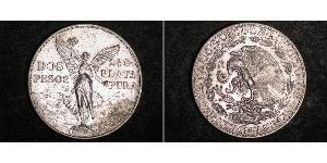 2 Peso México (1867 - ) Plata 