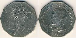 2 Peso Filippine Rame/Nichel 