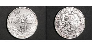 2 Peso Mexiko (1867 - ) Silber 