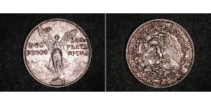 2 Peso United Mexican States (1867 - ) Silver 