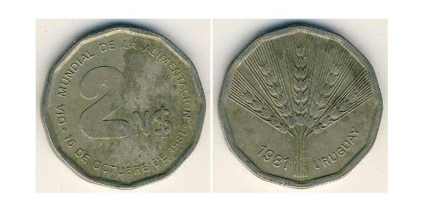 2 Peso Uruguay  