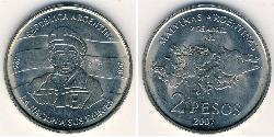 2 Peso 阿根廷 镍/銅 