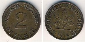 2 Pfennig Allemagne de l