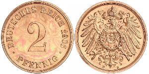 2 Pfennig Germany Bronze 