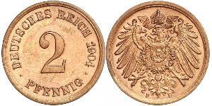 2 Pfennig Germany Bronze 