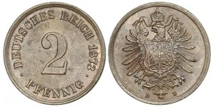 2 Pfennig Alemania  