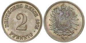 2 Pfennig Alemania  