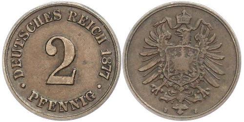 2 Pfennig Alemania  