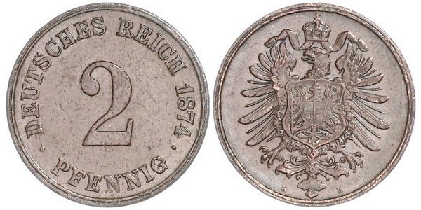 2 Pfennig Alemania  