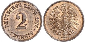 2 Pfennig Allemagne  