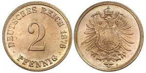 2 Pfennig Allemagne  