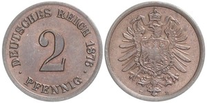 2 Pfennig Deutschland  