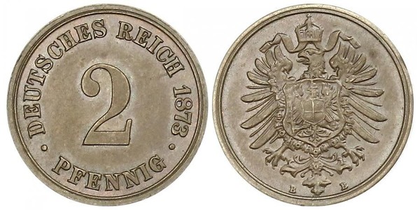 2 Pfennig Deutschland  