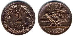 2 Pfennig Germania  
