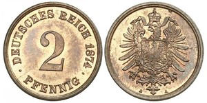 2 Pfennig Germania  