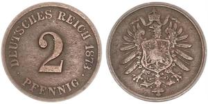 2 Pfennig Germania  