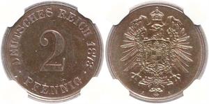 2 Pfennig Germany  