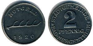 2 Pfennig Germany  