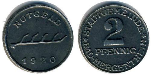 2 Pfennig Germany  