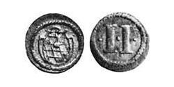 2 Pfennig Duchy of Bavaria (907 - 1623) 銅 Maximilian I, Elector of Bavaria (1573 – 1651)