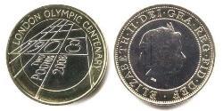 2 Pound Feriind Kiningrik (1922-) Bilame Elizabeth II (1926-2022)
