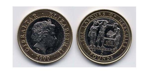 2 Pound Gibraltar Bimetal 