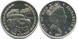 2 Pound Isle of Man Bronze 