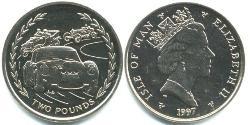 2 Pound Isola di Man Bronzo 