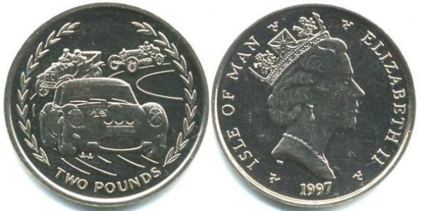2 Pound Isola di Man Bronzo 