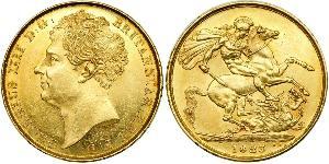 2 Pound United Kingdom of Great Britain and Ireland (1801-1922) Gold George IV (1762-1830)