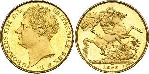 2 Pound United Kingdom of Great Britain and Ireland (1801-1922) Gold George IV (1762-1830)