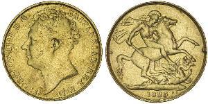 2 Pound United Kingdom of Great Britain and Ireland (1801-1922) Gold George IV (1762-1830)