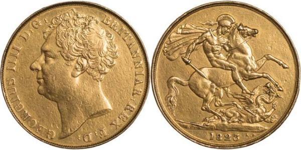 2 Pound United Kingdom of Great Britain and Ireland (1801-1922) Gold George IV (1762-1830)