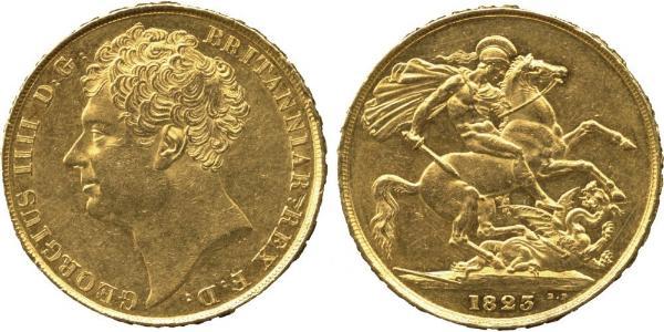 2 Pound United Kingdom of Great Britain and Ireland (1801-1922) Gold George IV (1762-1830)