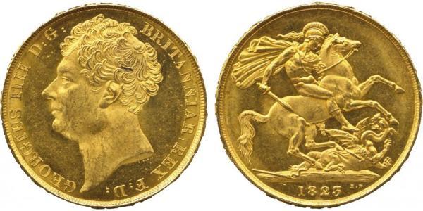 2 Pound United Kingdom of Great Britain and Ireland (1801-1922) Gold George IV (1762-1830)