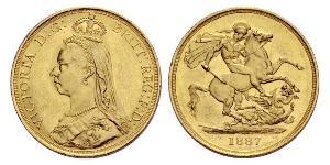 2 Pound Vereinigtes Königreich Gold Victoria (1819 - 1901)