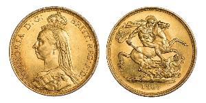 2 Pound Vereinigtes Königreich Gold Victoria (1819 - 1901)