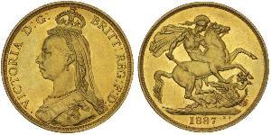 2 Pound Vereinigtes Königreich Gold Victoria (1819 - 1901)