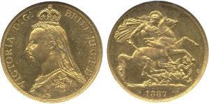 2 Pound Vereinigtes Königreich Gold Victoria (1819 - 1901)