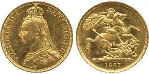 2 Pound Vereinigtes Königreich Gold Victoria (1819 - 1901)