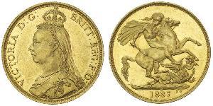 2 Pound Vereinigtes Königreich Gold Victoria (1819 - 1901)