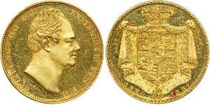 2 Pound Regno Unito di Gran Bretagna e Irlanda (1801-1922) / Regno Unito  Oro Guglielmo IV (1765-1837)