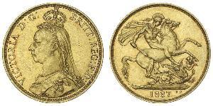 2 Pound Reino Unido Oro Victoria (1819 - 1901)