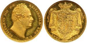 2 Pound Reino Unido / Reino Unido de Gran Bretaña e Irlanda (1801-1922) Oro Guillermo IV (1765-1837)